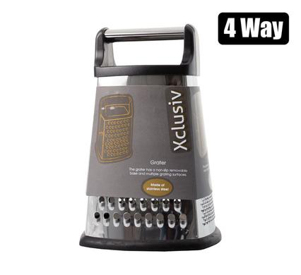 Grater 4-Way Stainless Steel