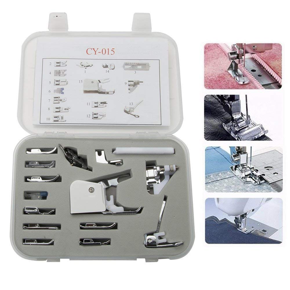 Presser Foot Kit - 15 Piece