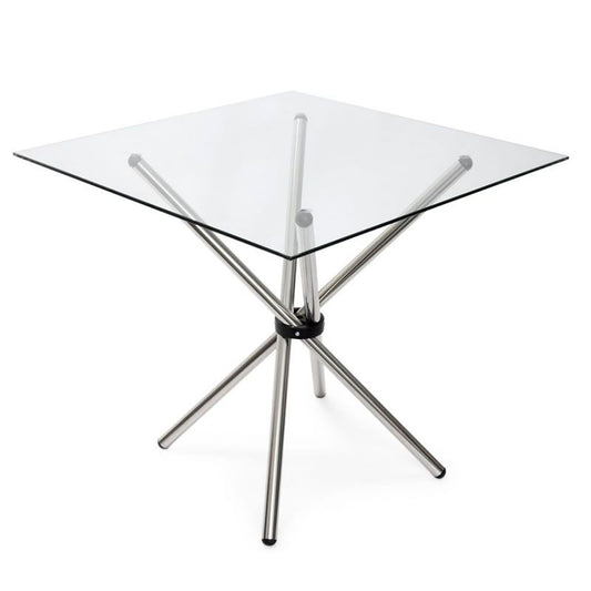 Table - Glass Square 80cm