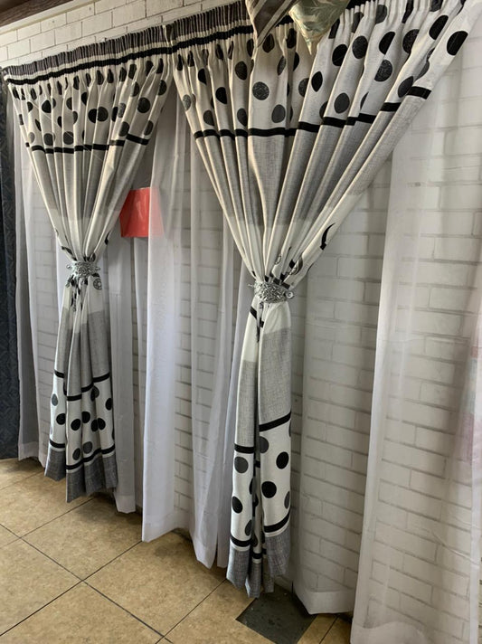 Curtain & Voile Set